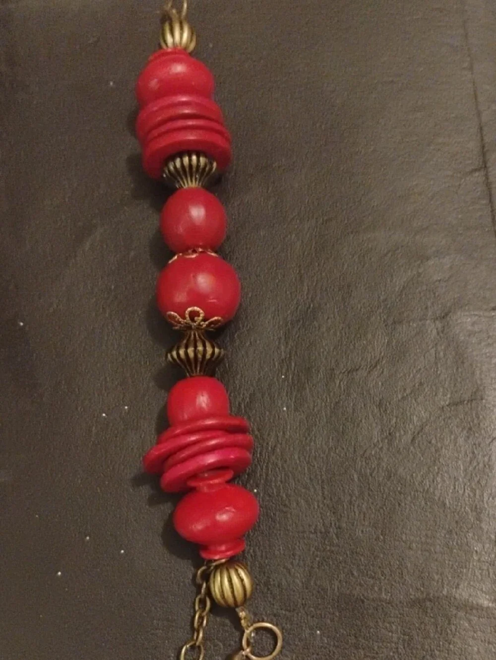 Hand Crafted chunky red
